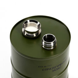 Фляжка Стратегический запас, нержавеющая сталь, 700 мл, 25 oz