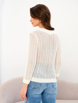 Джемпер вязаный - Stilla фото 10