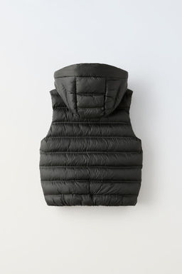 EXTRA LIGHTWEIGHT HOODED GILET - Zara фото 4
