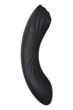 Вакуум-волновой бесконтактный стимулятор клитора Satisfyer Curvy Trinity 4, силикон, чёрный  фото 4