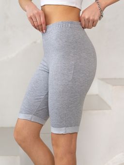 Велосипедки футер 2-хнитка,темно-серые - Binita фото 4