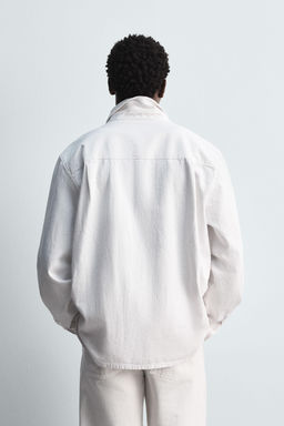 LIGHTWEIGHT DENIM SHIRT LIMITED EDITION - Zara фото 3