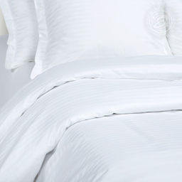 Белый Семейный/Пододеяльник: 2 шт. - 215*145; Простыня: 1 шт. - 220*240; Наволочка: 2 шт. - 70*70; Наволочка: 2 шт. - 50*70; Страйп - сатин - Артпостель фото 4