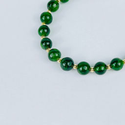 Браслет регулируемый из Хромдиопсида от 16 см