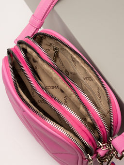 LACCOMA сумка Долли-ЛЦ802-светлая фуксия эко кожа хлопок фото 6