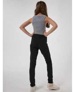 Лосины дет GL 179-058 с принтом - чёрный