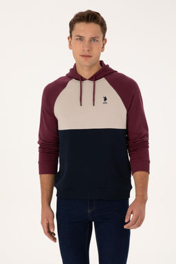 Erkek Bordo Sweatshirt