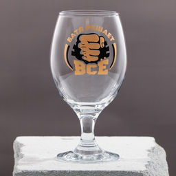 Бокал для пива с надписью Батя решает все, 400 мл