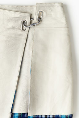 Minifalda cruzada de piel - H&m фото 7