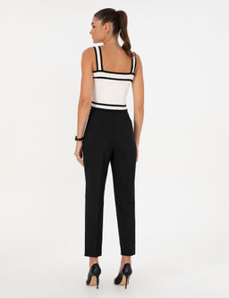 Siyah Carrot Fit Kuma_ Pantolon - Pierre cardin фото 4