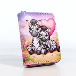 Кошелёк на молнии, разноцветный