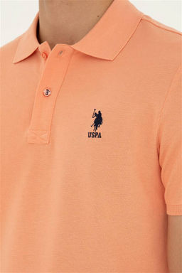 U. S. Polo Assn / Мужская базовая футболка Salmon - U.s. polo assn фото 7