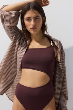 Traje de ba?o de un hombro con relleno - H&m фото 5