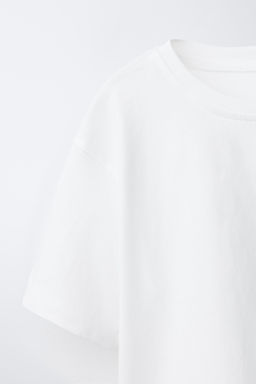 CAMISETA COMBINADA ENCAJE / Blanco - Zara фото 3