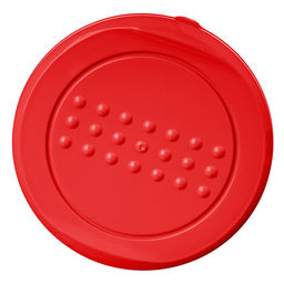 Asti Контейнер для продуктов пластмассовый 0,5л, д13см, h5,3см, круглый, красный, подходит для СВЧ (Россия) - Домашняя мода фото 2