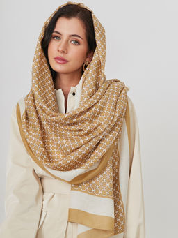 Большой, мягкий, тонкий и очень нежный двусторонний палантин - Tantino фото 9