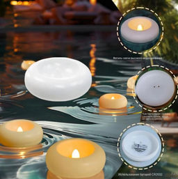 Плавающие чудо свечи, Led свечи для создания романтики - Family фото 2