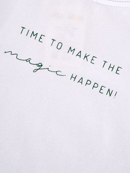 Комплект для девочки UD 7496/7207 бел/полоса - Mini maxi фото 3