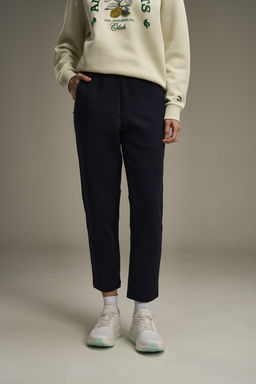 Брюки трикотажные Темно-синий