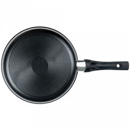 Сковорода с тефлоновым покрытием д24см "Классик", h6,5см, s0,4см, ручка из термостойкого пластика (Россия)