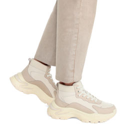 Женские высокие кроссовки TENDANCE Артикул 3706575, белый
