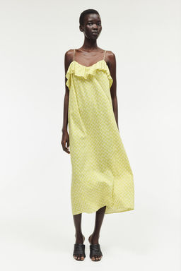 Vestido de tirantes con volante - H&m фото 3