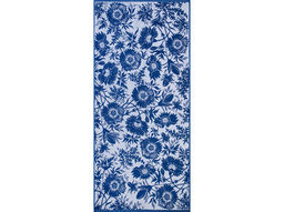 Полотенце махровое 6с102.411ж1 Васильки (синий8) 67х150см