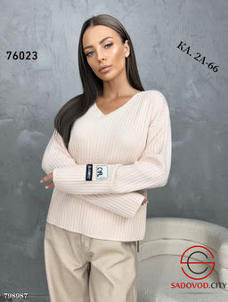 классическая кофта с V-вырезом - Bruno фото 7