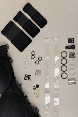 BLITZ HP-6 крючок ч/б пластик 6 мм 100 шт черный