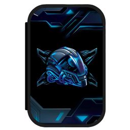 Пенал школьный Феникс+, арт.63001/ 24 АCТРОНАВТ (без наполнения, 12.3x19.8x4.8 см, искусственная кож