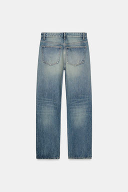JEANS TRF BOYFRIEND TIRO MEDIO / Marino - Zara фото 3