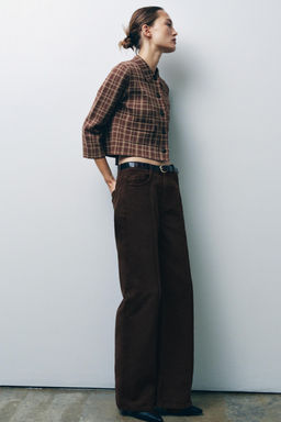CHECK CARDIGAN - Zara фото 4