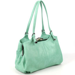 Женская сумка из эко кожи с ручками и фермуаром 0119-18