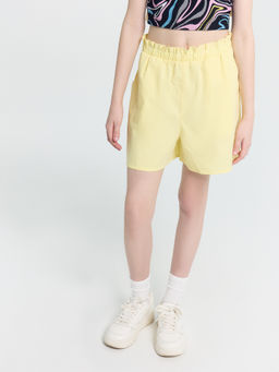 Шорты для девочек в желтом цвете - Mark formelle фото 3