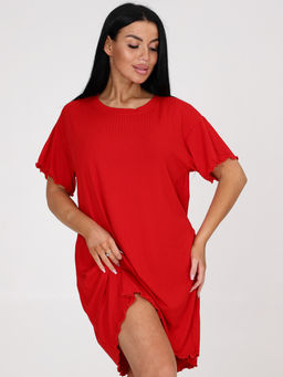 390-Т ТУНИКА ЖЕНСКАЯ (Красный) - А-дина фото 2