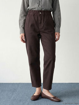 Джинсы женские slouchy fit с эластичным поясом