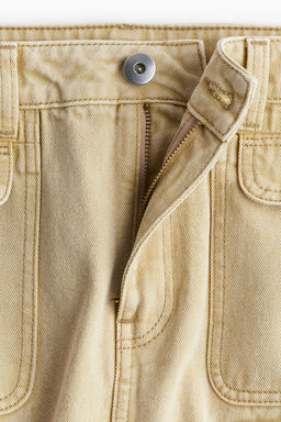 Maxifalda cargo en denim - H&m фото 6