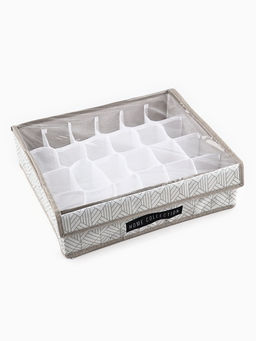 Органайзер для хранения 24 ячейки с крышкой Домашняя коллекция, 342810 см