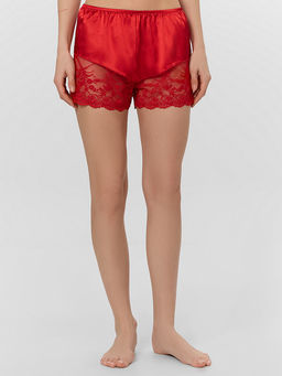 Пижама женская красная с кружевом - Mark formelle фото 3