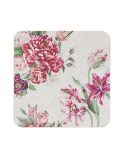 Кружка RED BLOSSOM 330мл с ложечкой и подставкой - SIJ фото 4