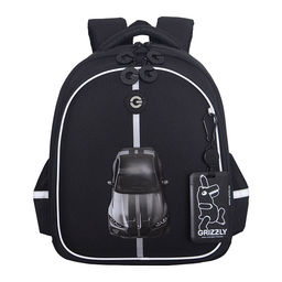 RAz-687-1 Рюкзак школьный с картхолдером на держателе - Grizzly фото 49