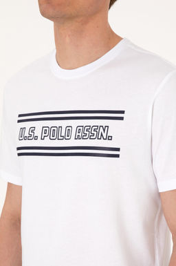 Erkek Beyaz Ti__rt - U.s. polo assn фото 6