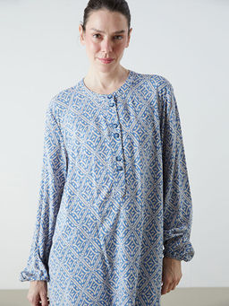 Hakim Yaka Desenli Kad?n Tunik