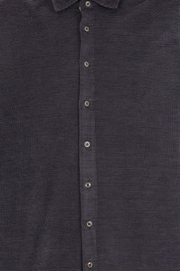 Мужская рубашка антрацитового цвета с длинным рукавом - U.s. polo assn фото 6