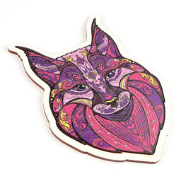 Пазл деревянный фигурный Рысь, в раме - Puzzle фото 9