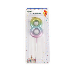 Свеча Цифра градиент / KL-5 /уп 12/720/ - Галеонтрейд фото 21