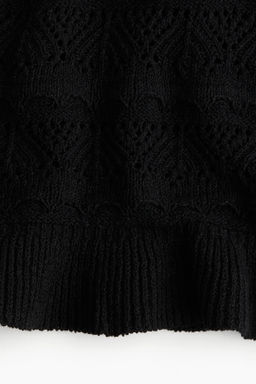 Top sin mangas efecto crochet - H&m фото 5