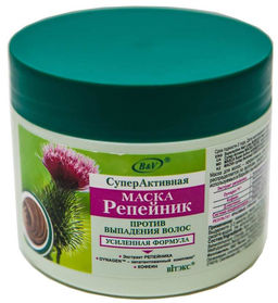 Репейник Маска Суперактивная против выпадения волос, 300 мл