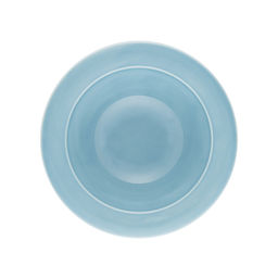 50787 GIPFEL Тарелка глубокая ESTHETIQUE 22см. Цвет: голубой. Материал: фарфор  фото 2