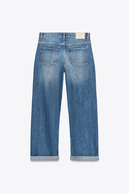 Z.07 RELAXED FIT HIGH-WAIST JEANS WITH TURN-UP HEM